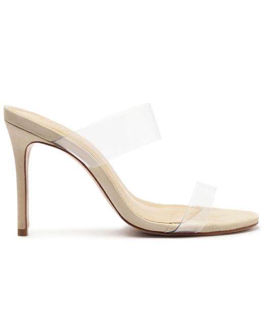 SCHUTZ SHOES White Ariella High Stiletto Sandals