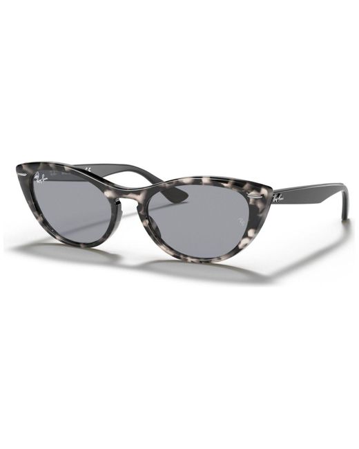 Ray-Ban Gray Sunglasses, Rb4314n Nina