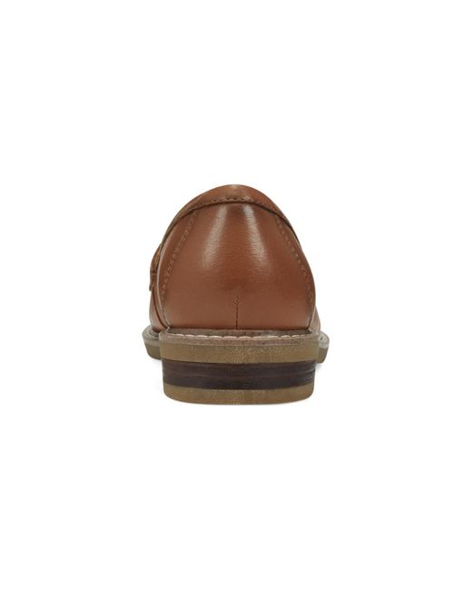 Earth Brown Javas Slip-on Penny Loafers