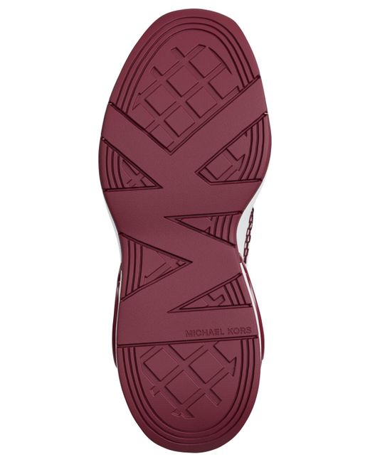 Michael Kors Purple Michael Toni Trainer Running Sneakers