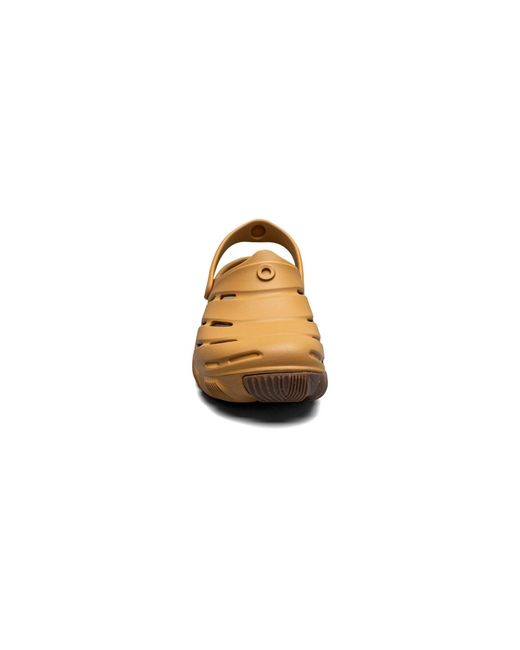 Bogs White Boga Spot Slide Sandal