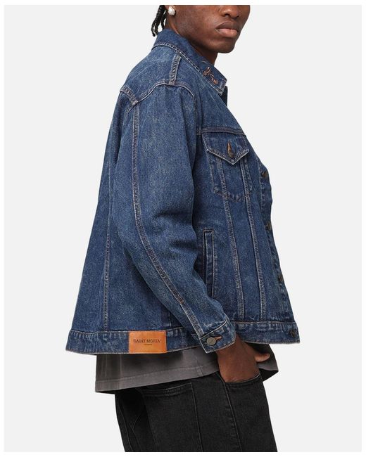 Saint Morta Blue Rodeo Denim Jacket for men