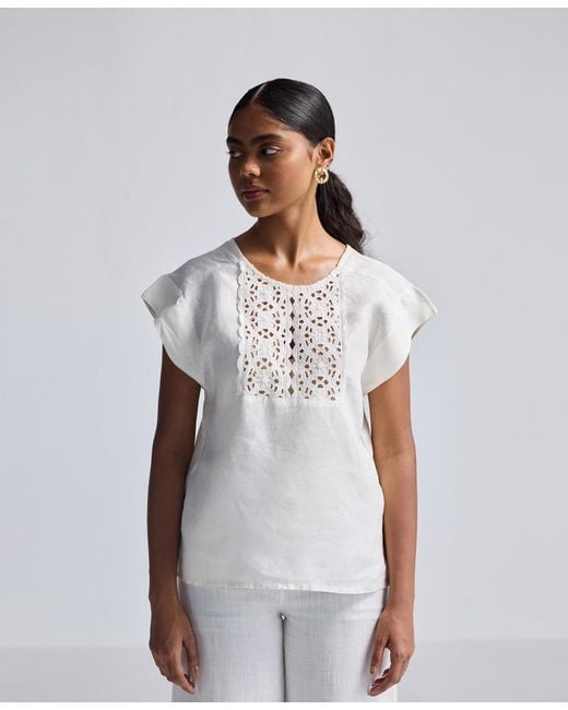 REISTOR White Boxy Top