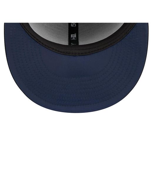 KTZ Black Dallas Cowboys Soutache 59fifty Fitted Hat for men