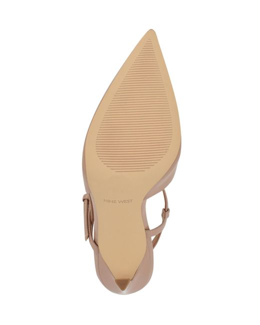 Nine West Multicolor Franka Ankle Strap Stiletto Pumps