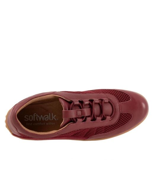 Softwalk® Red Darby Sneaker