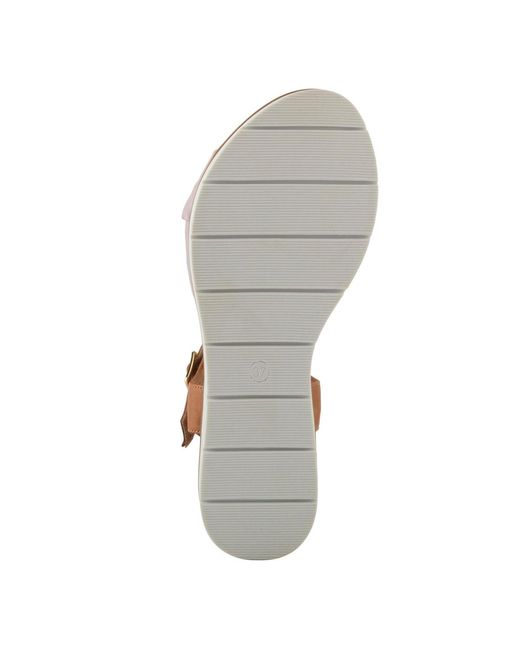 Spring Step Brown Nihira Flat Sandal