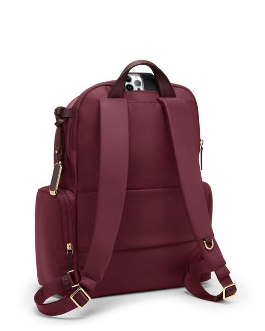 Tumi Purple Voyageur 16" Celina Travel Backpack