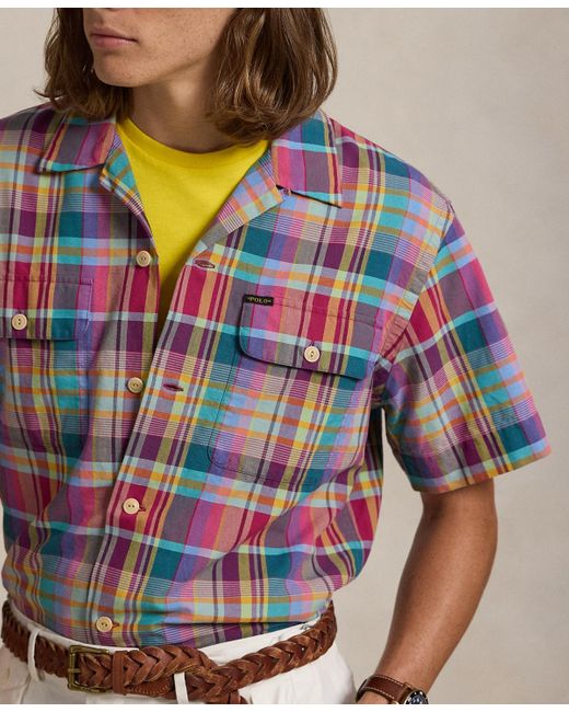 Polo Ralph Lauren Multicolor Classic-fit Plaid Oxford Camp Workshirt for men