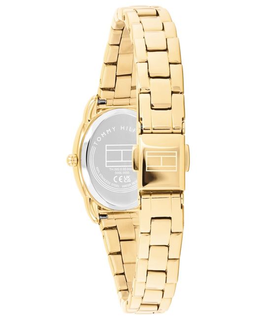 Tommy Hilfiger Metallic Quartz Tone Stainless Steel Bracelet Watch