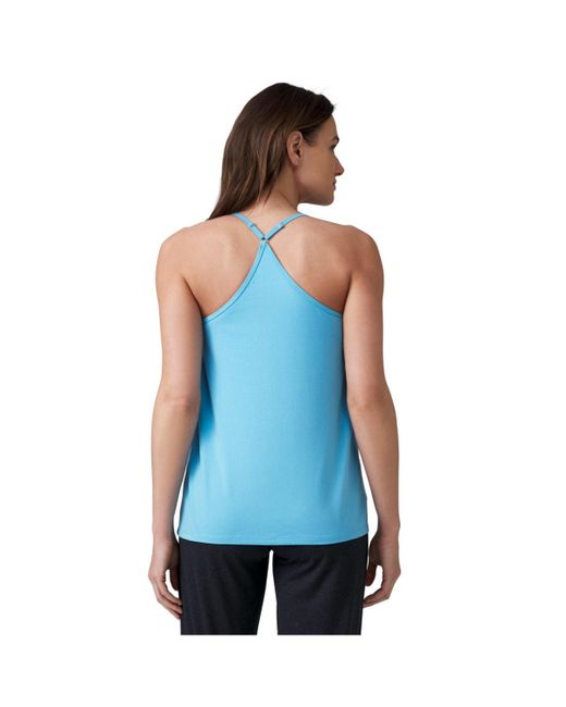 Free Country Blue Microtech Chill B Cool V-neck Cami Top