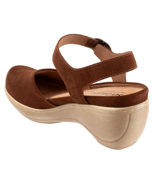 Softwalk® Brown Mabelle Clog