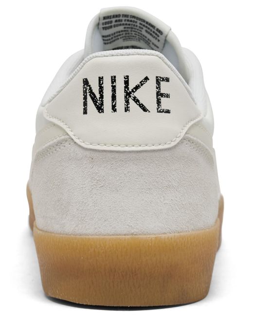 Nike White Kill Shot 2 Leather Casual Sneakers From Finish Line for men