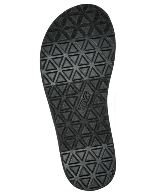 Teva Black Original Universal Slim Sandals