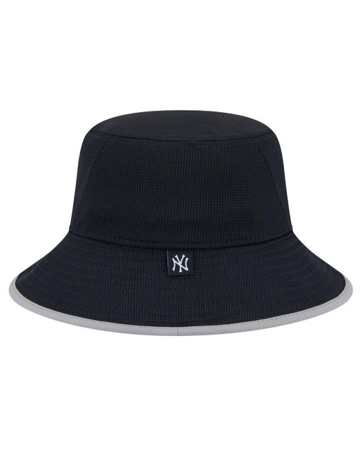 KTZ Blue New York Yankees Game Day Bucket Hat for men