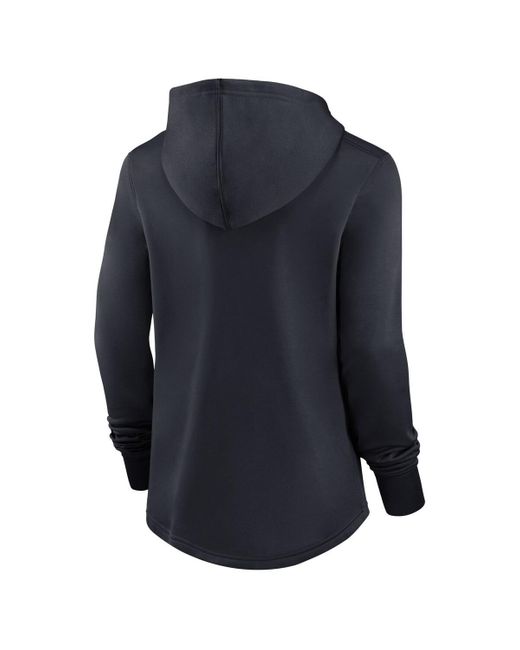 Nike Blue Detroit Tigers Authentic Collection Pregame Performance Pullover Hoodie