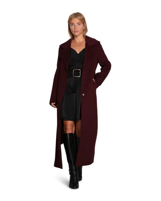 Belle & Bloom Red Ex-boyfriend Maxi Coat