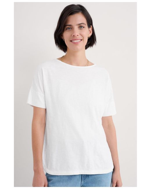 Seasalt Cornwall White Sea Cornwall Bryher View T-shirt