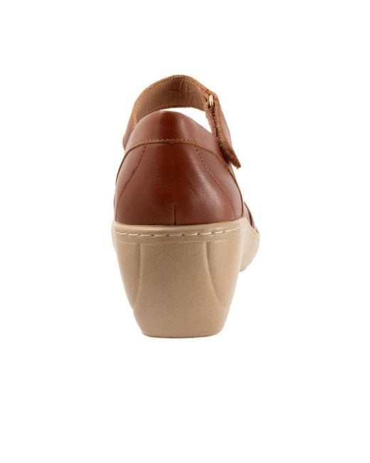 Softwalk® Brown Miri Clog