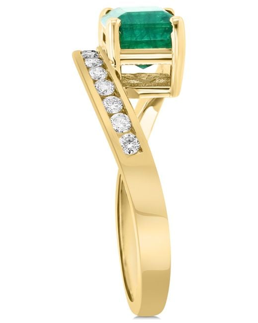 Effy Metallic Effy Emerald (1-3/8 Ct. T.w.