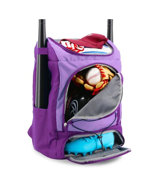 J World Purple Athlete Backpack
