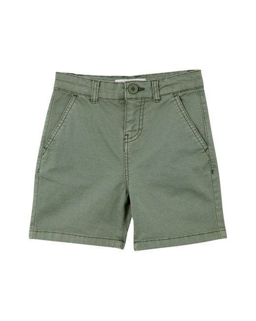 Cotton On Green Toddler And Little Boys Will Chino Shorts for men