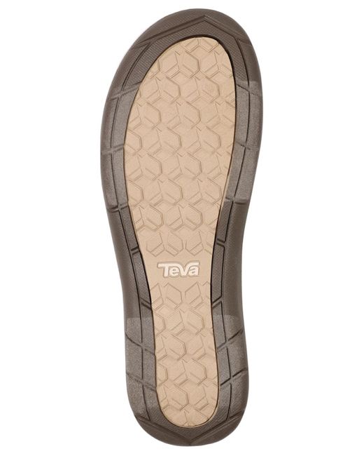 Teva White Tirra Traveler Flip Flop Sandals