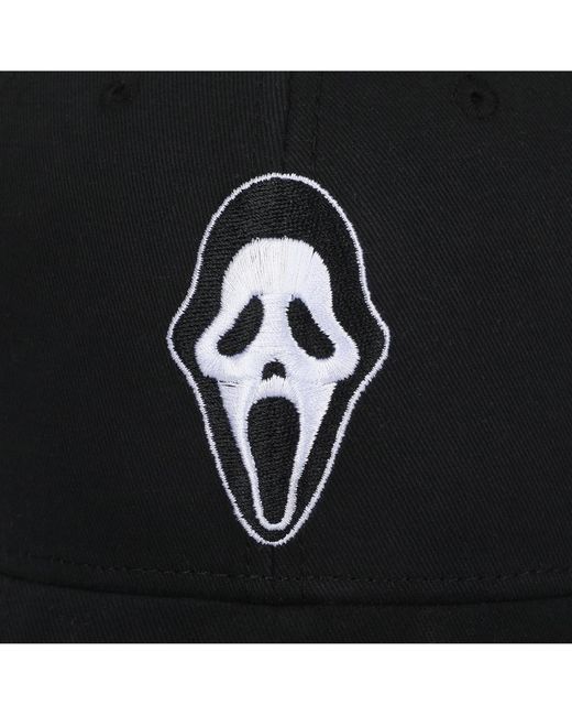Ghostface Black Character Embroidered Aop Baseball Cap for men