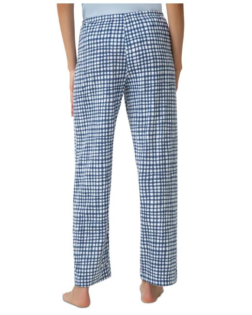 Hue Blue Good Time Gingham Pants