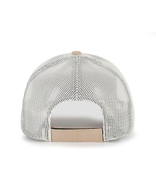 '47 Natural Los Angeles Rams Bonehide Trucker Hat for men