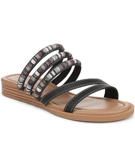 Blowfish Metallic August Slide Sandals