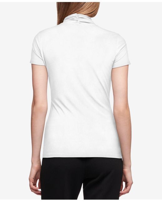 dkny ruched top