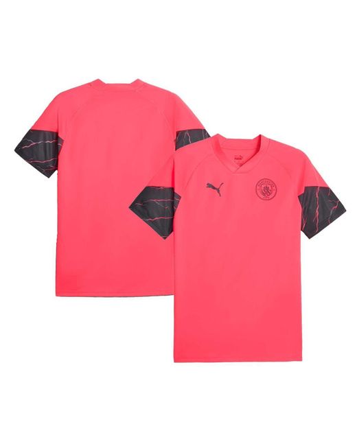 PUMA Manchester City 2023/24 Training Jersey in Pink for Men | Lyst