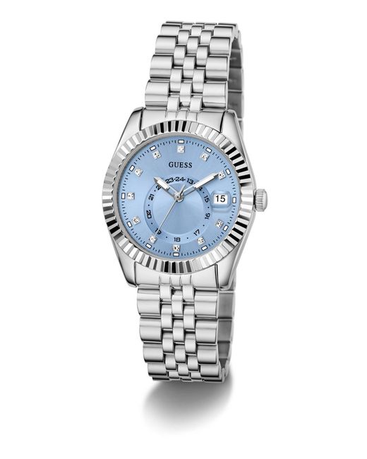 Guess Blue Tone Multi-function Date Watch