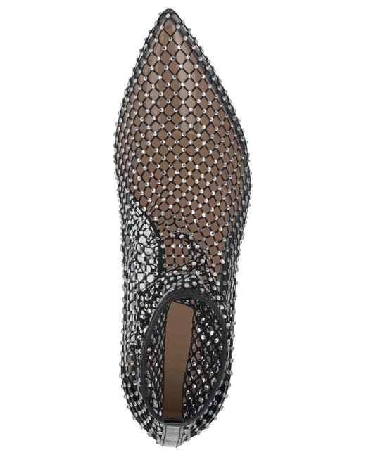 INC International Concepts Black Edrice Mesh Booties