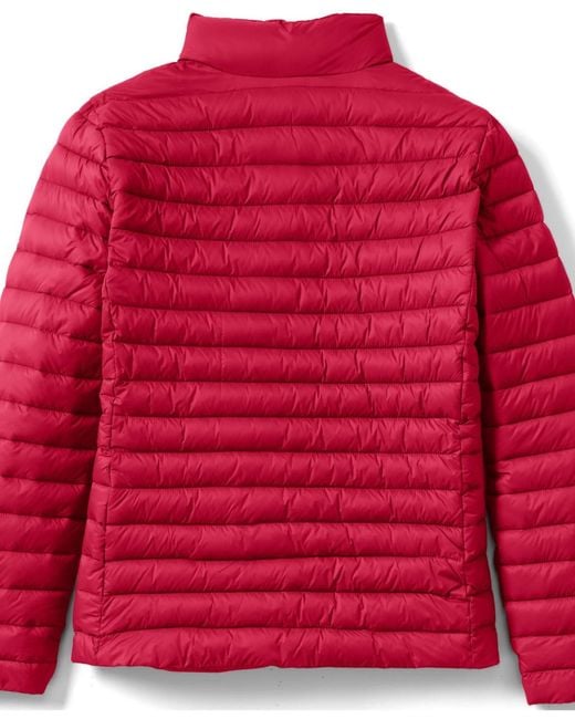 Lands' End Red Insulated Jacket