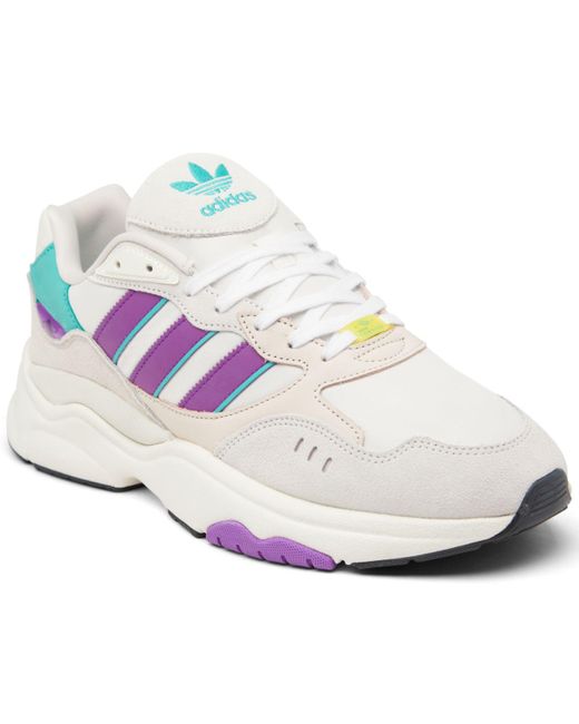 adidas Suede Originals Retropy F90 Casual Sneakers From Finish Line in ...