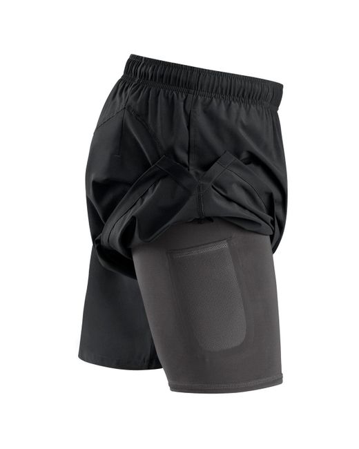 Fanatics Branded Los Angeles Kings Authentic Pro Tech Shorts in Black