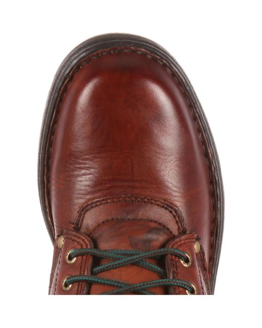 Georgia Boot Brown Eagle Light Work Boot for men