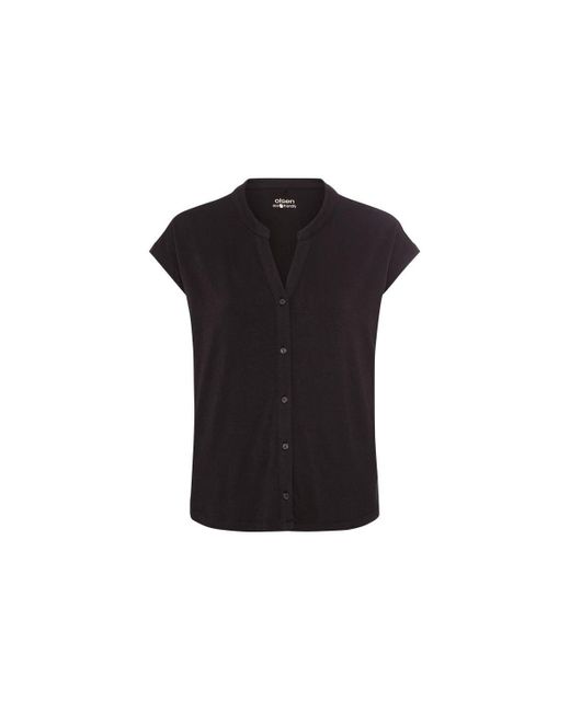 売れ筋商品|||オルセン カットソー トップス レディース Women's Effortless Jersey Tunic Shirt Black Olsen Effortless Jersey Tunic Shirt in Black | Lyst