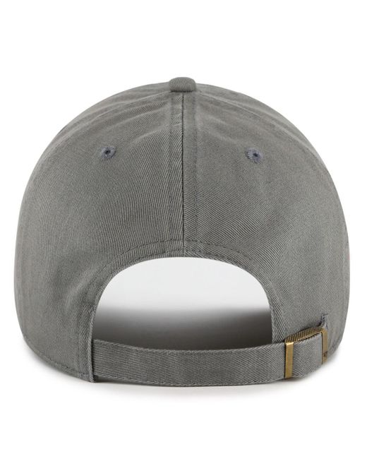 '47 Gray Dark Grey Washington State Cougars Vault Clean Up Adjustable Hat for men