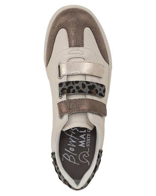 Blowfish White Tucson Low Top Lace Up Platform Sneakers