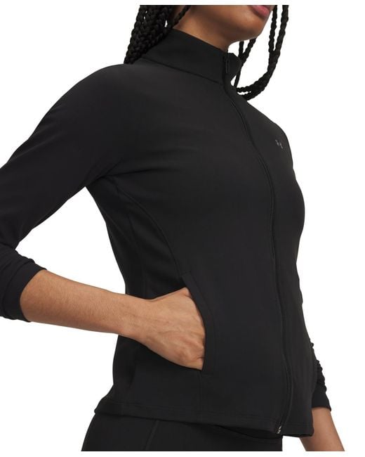Under Armour Black Motion Full-zip Jacket