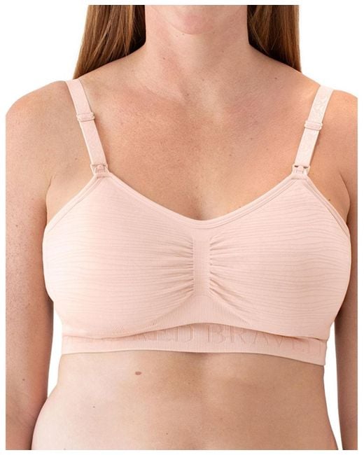 Kindred Bravely Maternity Sublime Hands-free Pumping & Nursing Bra in Pink