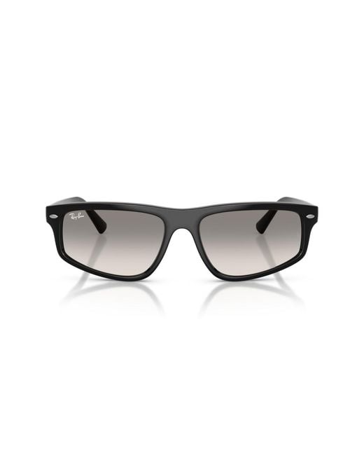 Ray-Ban Black Geometric Sunglasses