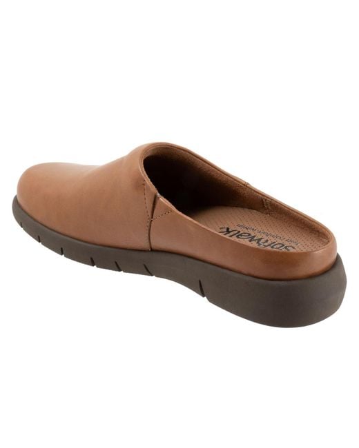 Softwalk® Brown Andria Clog