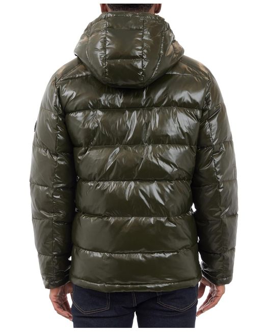 Michael Kors Gray Puffer Jacket for men