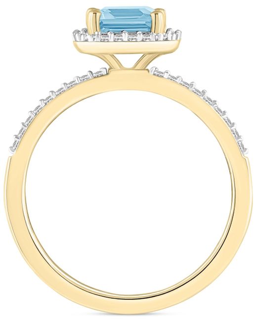 Macy's Blue Lab-created Ruby (2 Ct. T.w.