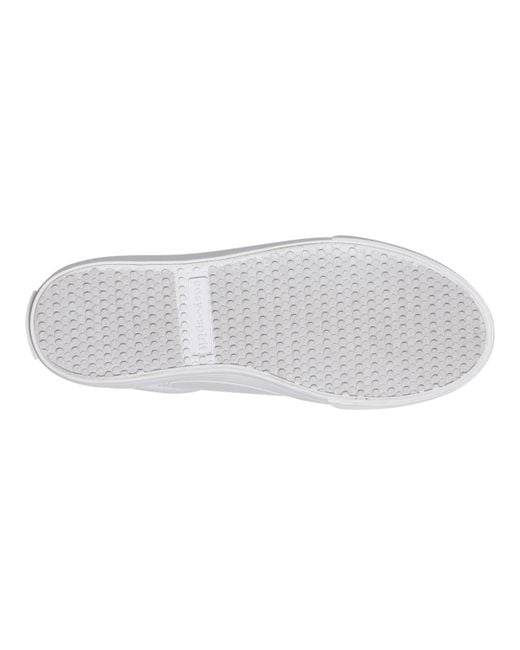 Easy Spirit White Lorna Lace-up Casual Round Toe Sneakers