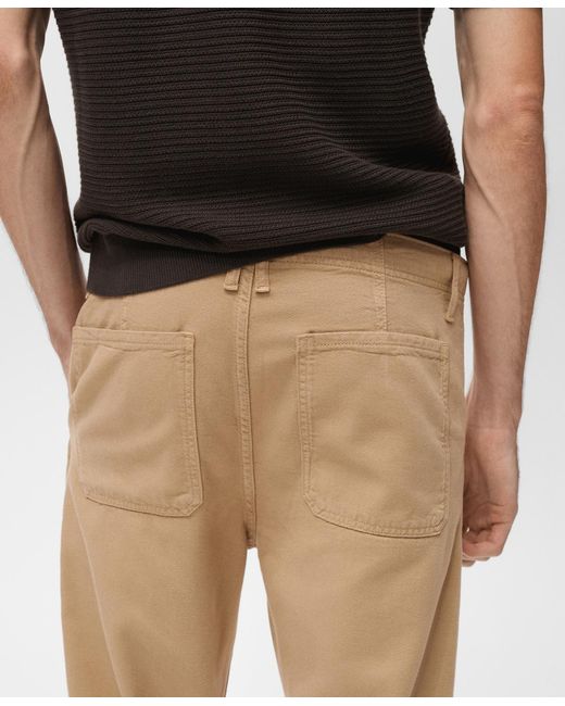 Mango Natural Lyocell Regular-fit Jeans for men